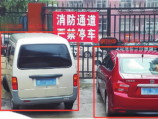 消防通道占用识别算法 消防通道占用报警系统