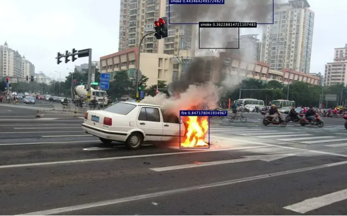 烟火烟雾识别-自动识别检测及预警  AI烟火检测识别算法