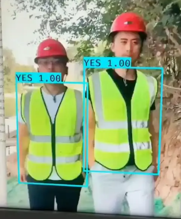 反光衣穿戴识别检测系统 反光衣穿戴视频分析识别算法