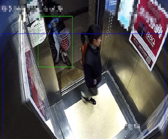 电梯间电动车识别实时监测预警 电梯电瓶车识别检测报警系统