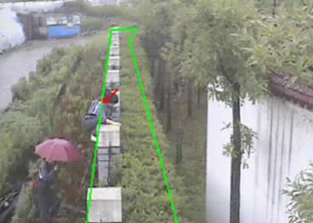 禁区闯入识别系统 危险区域AI智能分析预警系统