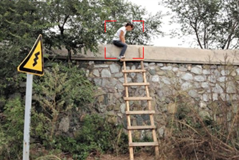 校园安全AI视频行为分析系统  攀高识别预警系统