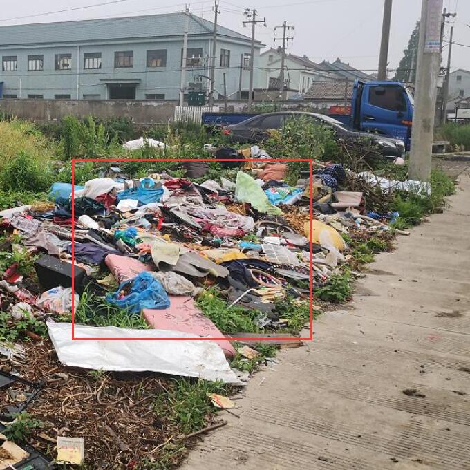 智慧城管街道垃圾堆放识别 垃圾溢出监测算法