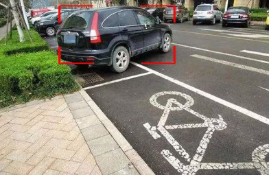 违规停车/车位识别检测系统 违规停车识别系统