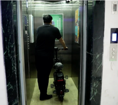  电梯电动车识别预警系统 自动识别电动车进电梯