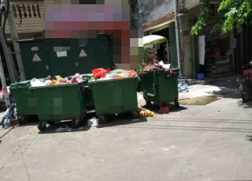 垃圾桶溢出识别监测系统