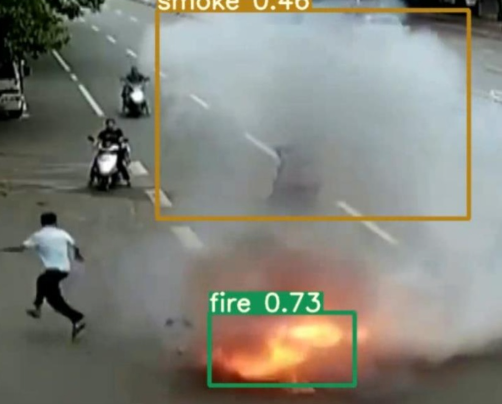 火灾预警监控系统 烟雾火焰识别系统