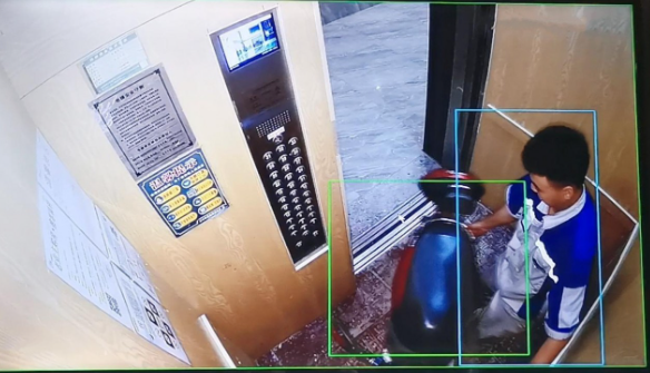 电梯电动车检测识别预警系统 电梯监测识别预警系统