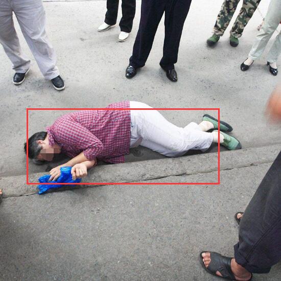 摔倒异常行为识别 视频监测老人摔倒