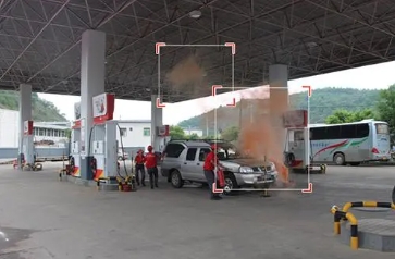 加油站视频烟火识别报警系统 加油站视频监控行为识别分析系统