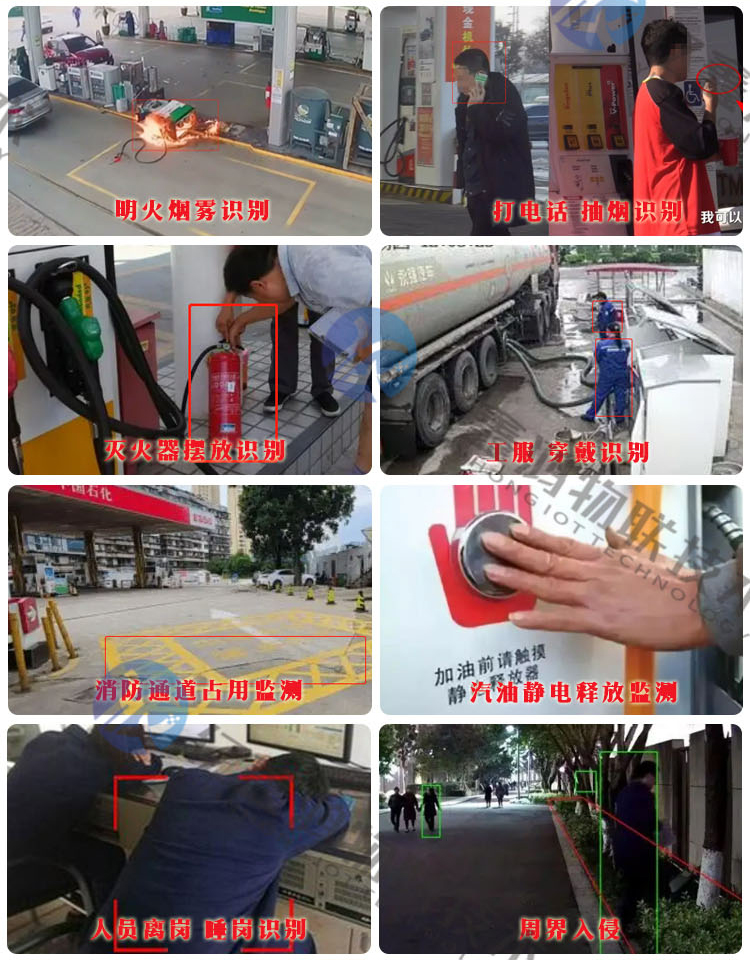 加油站监控智能预警系统 安全生产风险监测预警系统