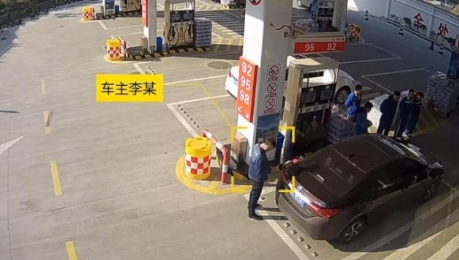 加油站动态人流监测预警系统