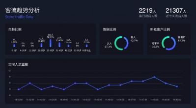 智能视频客流统计系统精准AI分析 实时掌握客流动态提升门店转化率