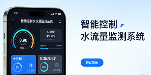 物联网智能控制水流量监测系统