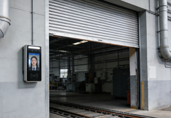 人脸识别智能卷帘门控制系统方案